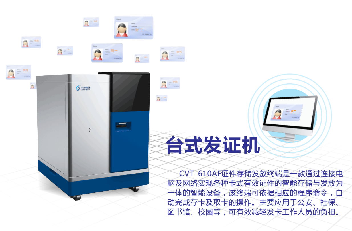 臺式發(fā)證機